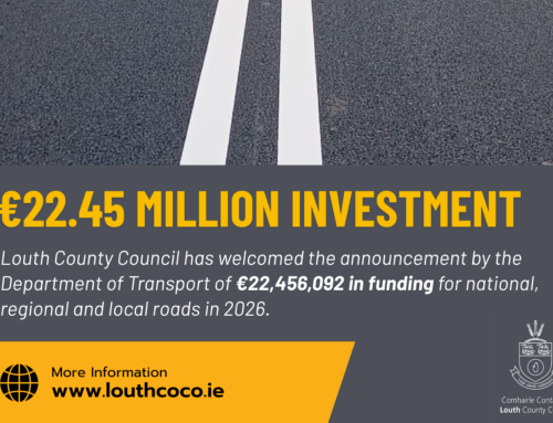 Louth County Council Welcomes €22.45 million Investment in Roads