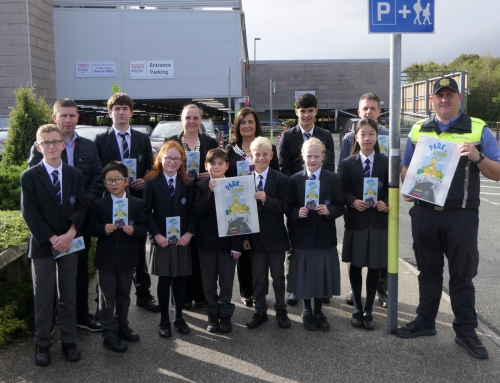 Dundalk Grammar School Supports Park ‘n’ Stride During Road Safety Week